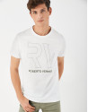 White top with khaki RV logo