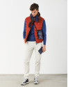 Blue V neck sweater - Man - AW2021 | Roberto Verino
