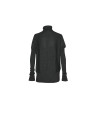 Grey roll collar pullover