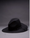 Black felt hat 