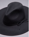 Black felt hat 