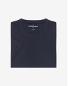 Navy blue cotton short sleeve pajamas