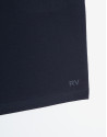 Navy blue cotton short sleeve pajamas