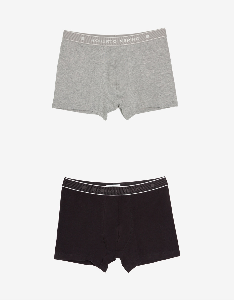Black and gray boxers pack