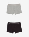 Black and gray boxers pack