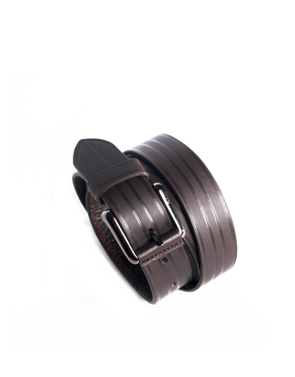 Brown belt 100% cow leather 