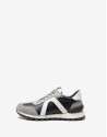 Zapatilla deportiva pieles grises