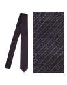 Red bordeaux tie