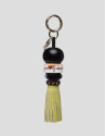 Tassel and yellow fringe charm - Woman - AW2023 | Roberto Verino