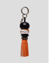 Charm borlas y flecos color naranja - Mujer | Roberto Verino