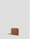 Brown leather, medium-size Coin Purse - Woman | Roberto Verino