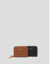 Brown leather, medium-size Coin Purse - Woman | Roberto Verino