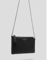 Bolso clutch Lisa piel saffiano negro - Sale | Roberto Verino