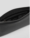 Bolso clutch Lisa piel saffiano negro - Sale | Roberto Verino