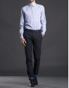 Blue cotton pants
