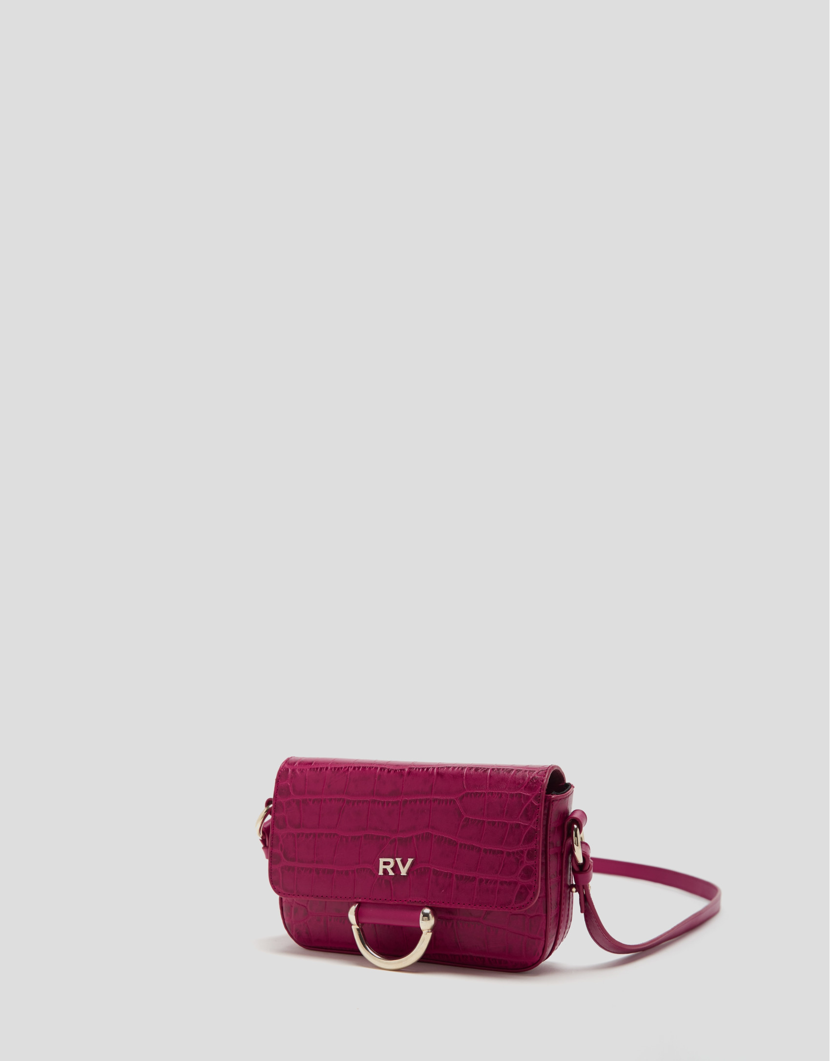 Bolso bandolera Miranda Mini piel cereza | Roberto Verino