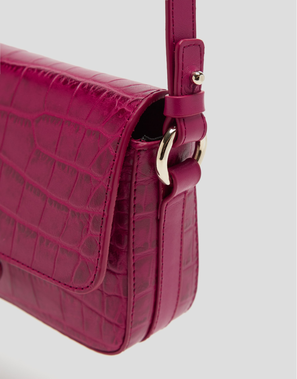 Bolso bandolera Miranda Mini piel cereza | Roberto Verino
