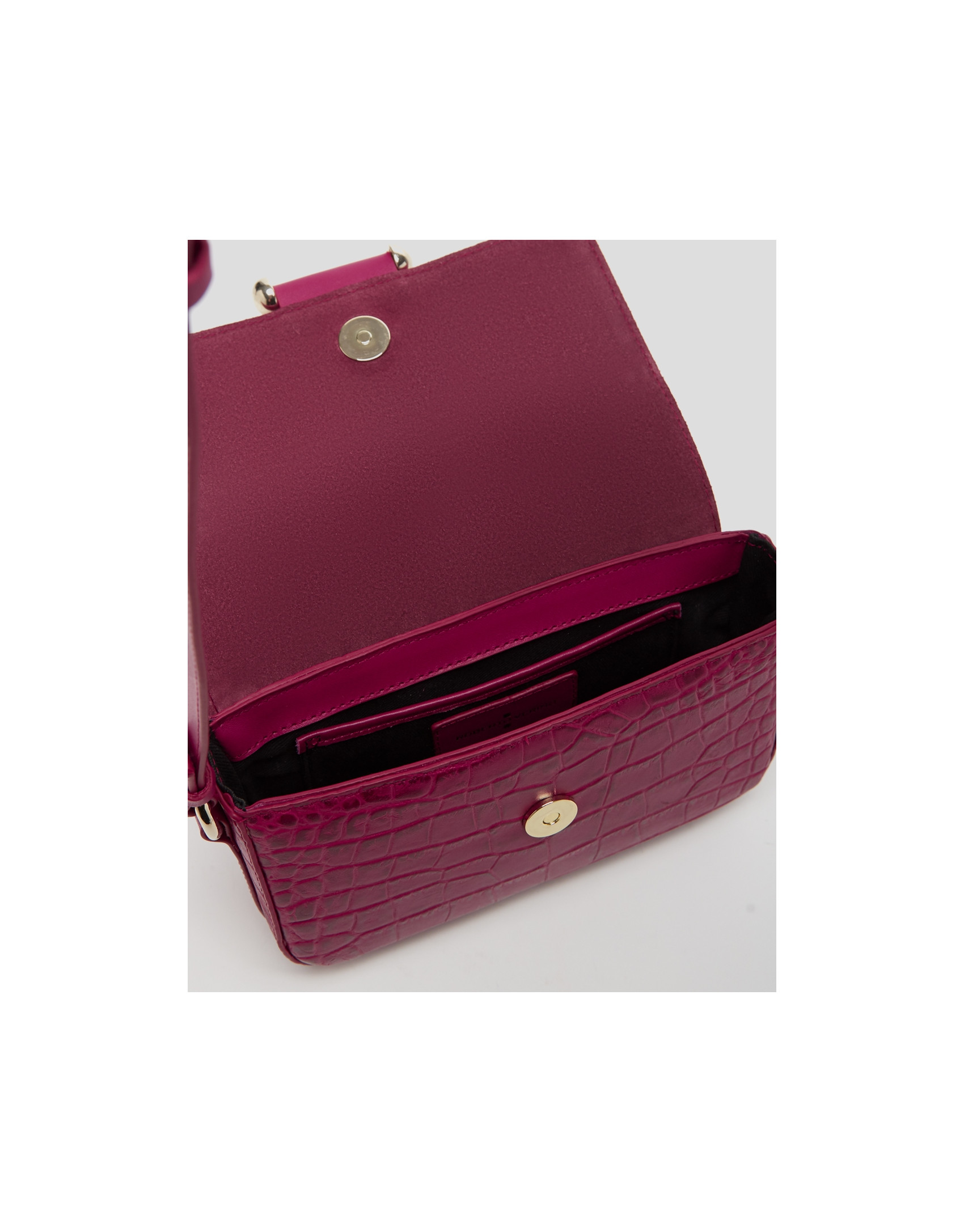 Bolso bandolera Miranda Mini piel cereza | Roberto Verino