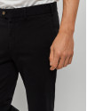 Pantalón chino tintado negro - Hombre - OI2022 | Roberto Verino