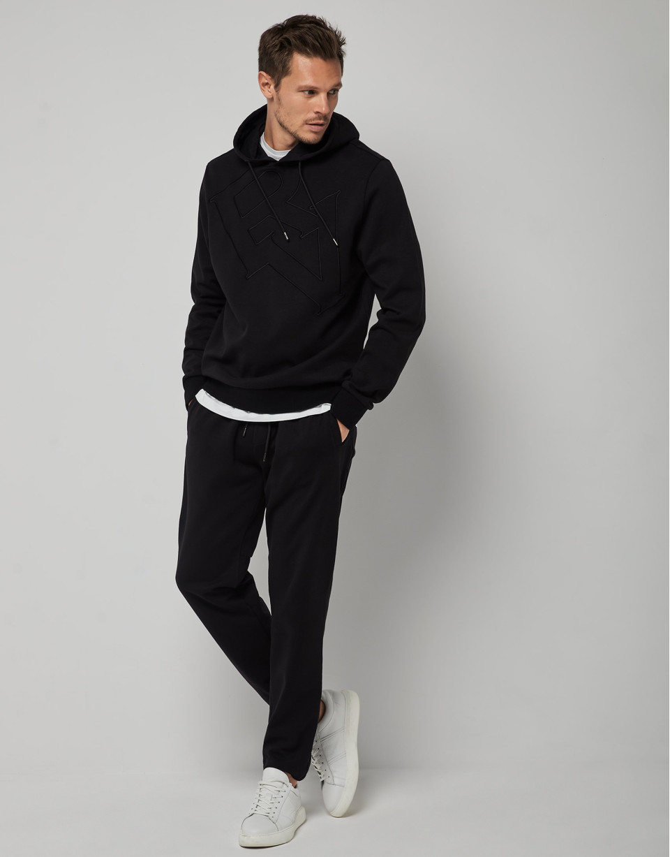 Black jogging pants - Man - AW2022 | Roberto Verino