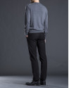 Basic gray knit sweater