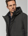 Parka acolchada técnica caqui - Hombre - OI2022 | Roberto Verino