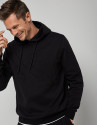 Black felt sweatshirt with matching ... | Roberto Verino