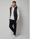 Sudadera felpa blanco con print en el pecho | Roberto Verino