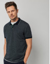 Navy blue, green and white mercerized ... | Roberto Verino