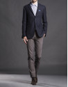 Blue twill jacket