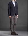 Blue twill jacket