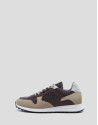 Zapatilla deportiva tonos marrones