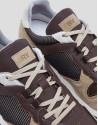 Brown sneakers