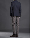 Blue twill jacket