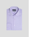 Mauve twill dress shirt