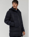 Parka técnica acolchada azul marino