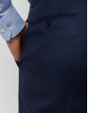 Traje half canvas regular fit estructura panal marino