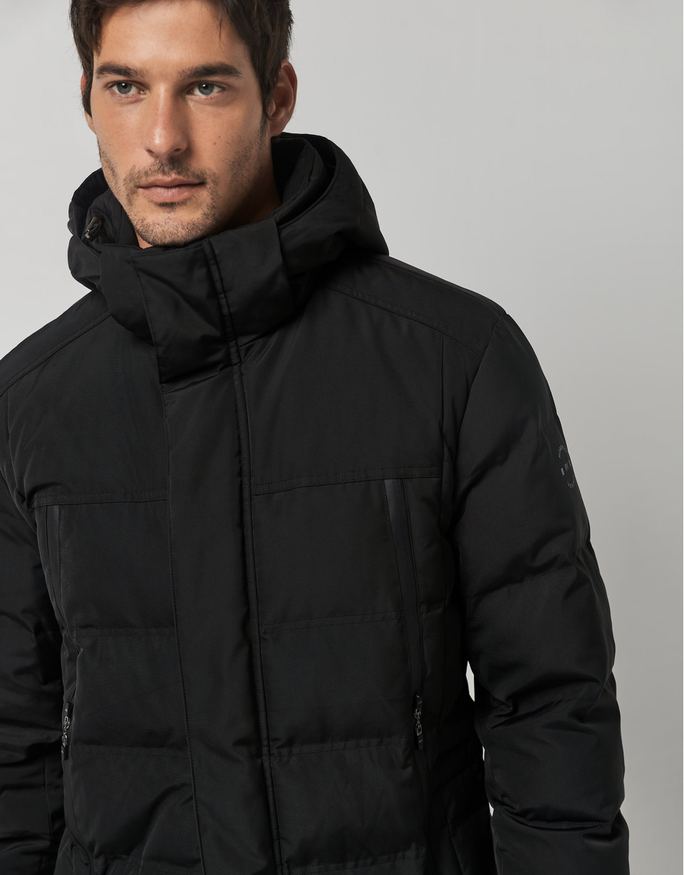 Parka técnica acolchada negra