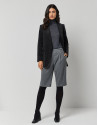 Gray bermuda shorts