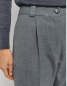 Gray bermuda shorts