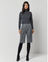 Gray bermuda shorts