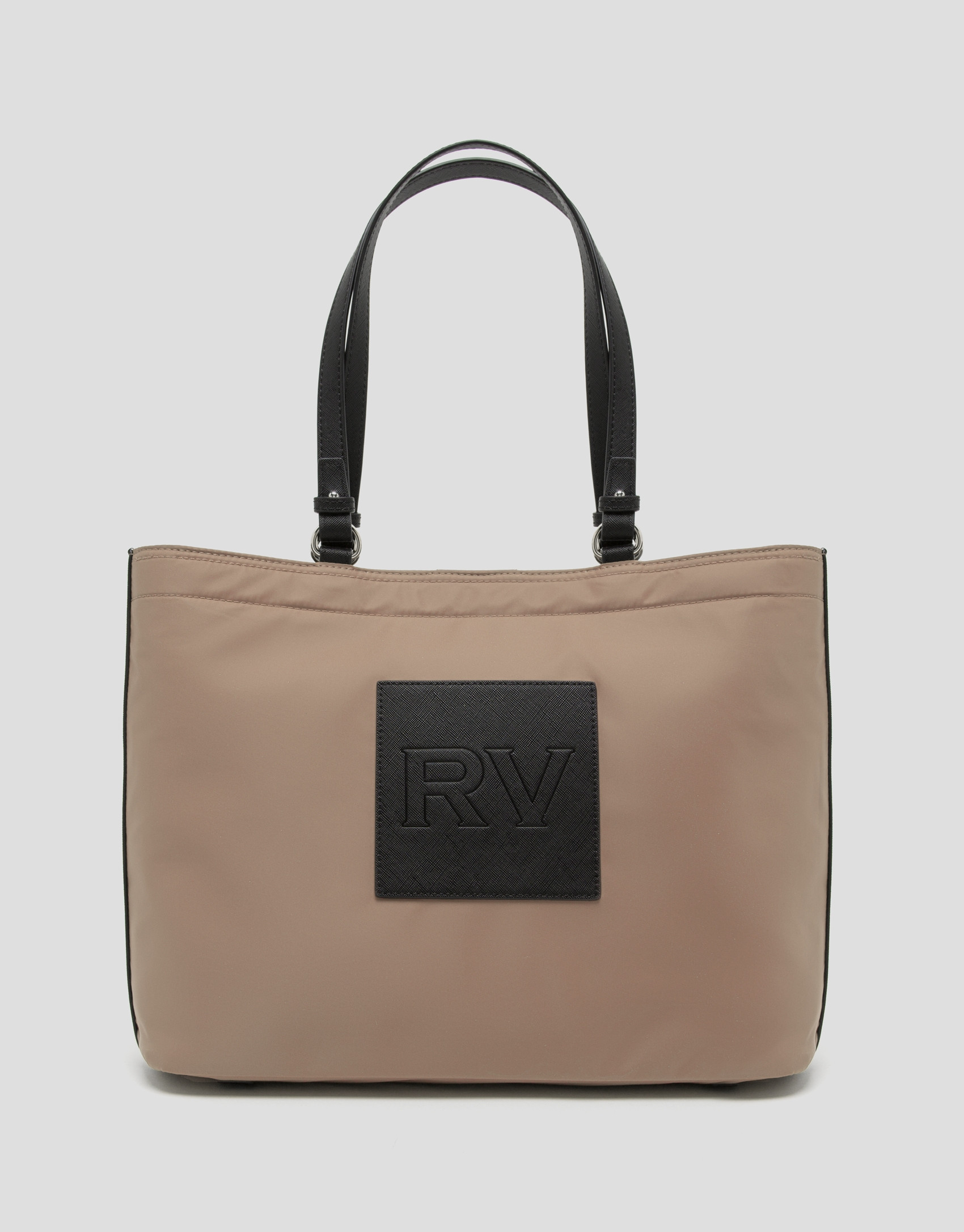 Beige nylon Dhalia shopping bag