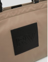 Beige nylon Dhalia shopping bag
