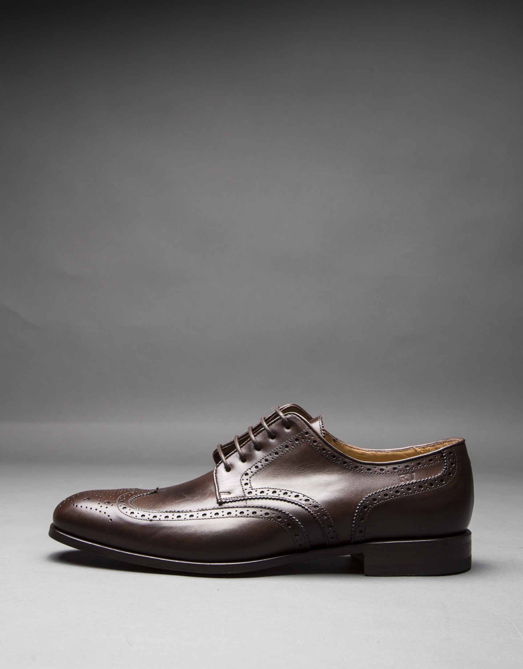 Zapato oxford piel marrón