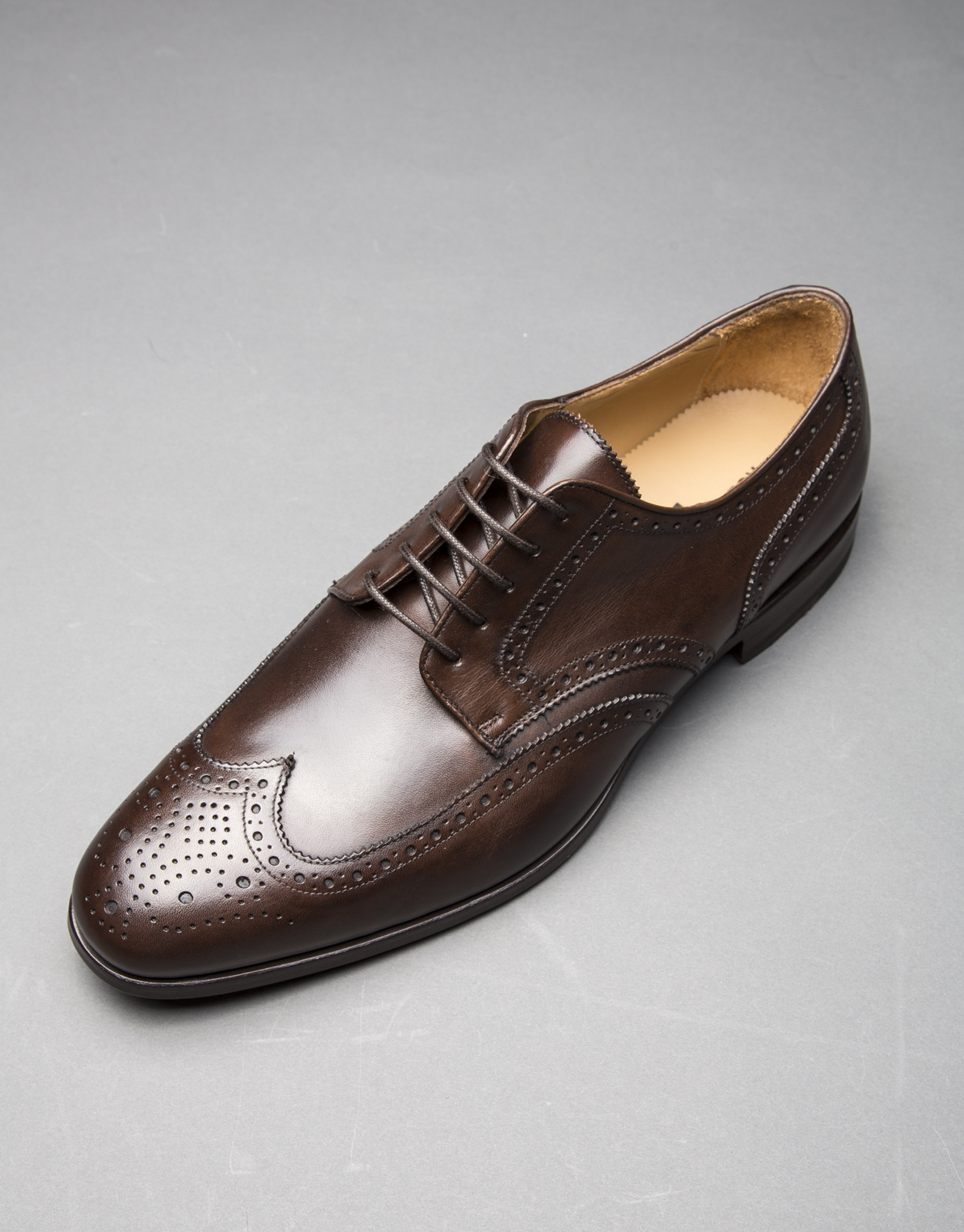 Zapato oxford piel marrón