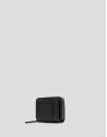 Medium black Dhalia Petal nylon billfold