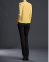 Mustard crew neck shirt 