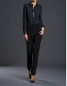 Black sequined shirt 