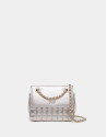 Bolso shoulder Ghauri Nano oro claro - Mujer | Roberto Verino