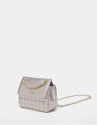 Bolso shoulder Ghauri Nano oro claro - Mujer | Roberto Verino